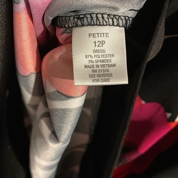 Brannan petite flower print dress size 12p women’s - Picture 8 of 8